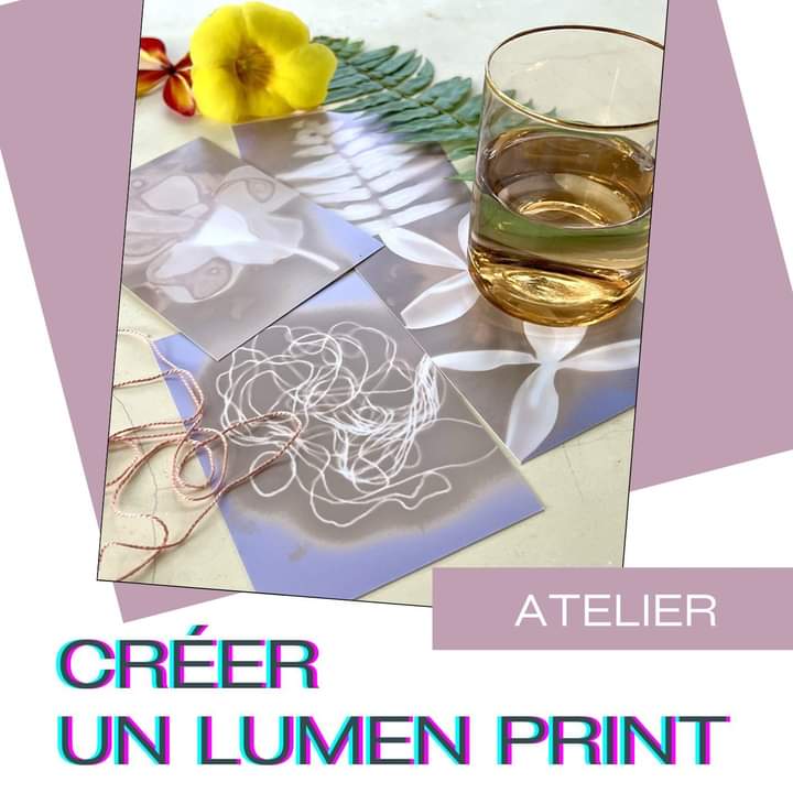 💡Apprends à créer des images poétiques et personnelles avec simplement du papier photo 📷, des fleurs 🌼, de la lumière ☀et de l'eau 💦. 

➡ VENDREDI 11 OCTOBRE A 16H
📌BU Droit-Lettres
(durée : environ 30 min).
✒ Places limitées - Sur inscription : billetweb.fr/atelier-lumen-…