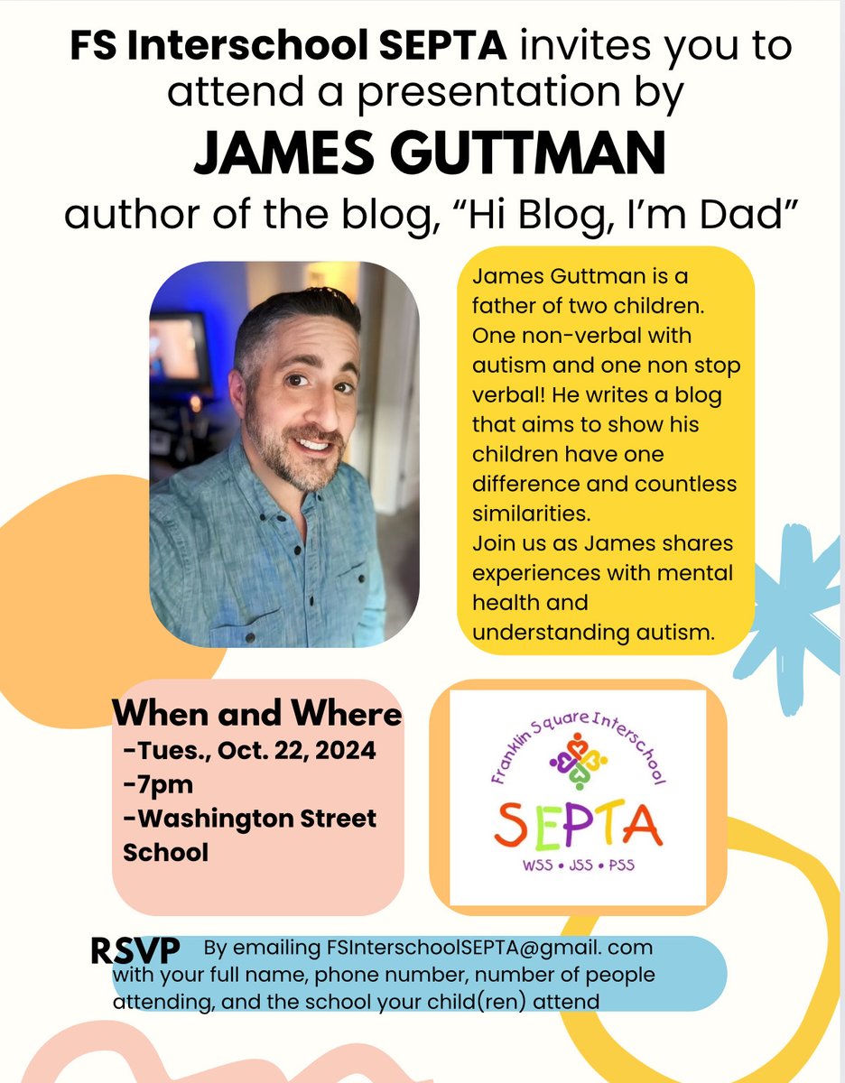 Please consider attending the first FS Interschool SEPTA event of the 2024-2025 school year!