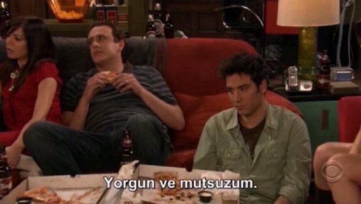 CryptoWolfManTR's tweet photo. "Yorgun ve mutsuzum." (How I Met Your Mother) https://t.co/Lc78ZQqNyq