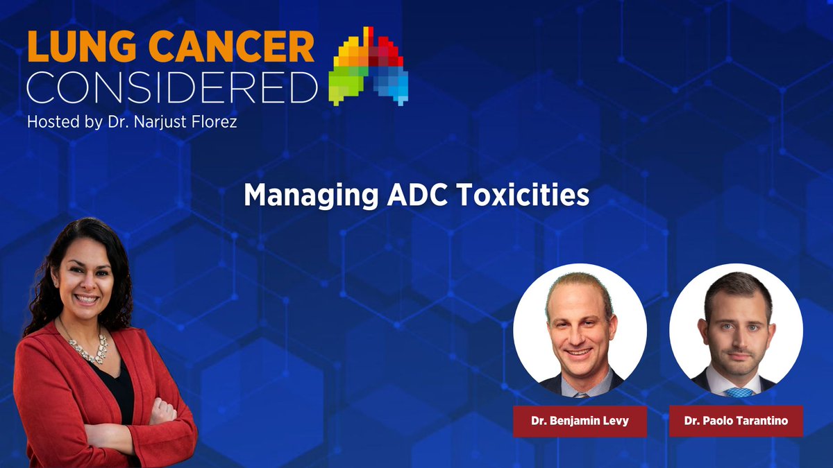 IASLC (@iaslc) on Twitter photo Anti Drug Conjugates represent a new way of treating thoracic, breast & gastrointestinal cancers. Despite recent successes, many ADCs failed during clinical development due to excessive toxicities & unfavorable risk-benefit profiles. In this episode of #LungCancerConsidered, host Anti Drug Conjugates represent a new way of treating thoracic, breast & gastrointestinal cancers. Despite recent successes, many ADCs failed during clinical development due to excessive toxicities & unfavorable risk-benefit profiles. In this episode of #LungCancerConsidered, host