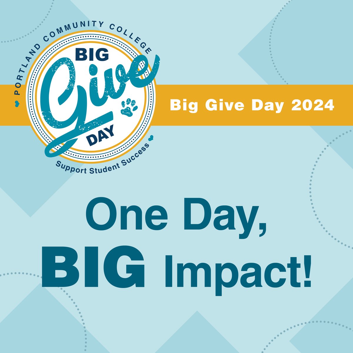 pcc_dca's tweet photo. JOIN US TOMORROW @PortlandCC for #PCCBigGiveDay &amp; make a difference in the lives of our Accessible Ed &amp; Disability Resources students.

Learn more: https://t.co/AQStwFpMuk

#supportstudentsuccess #pccdca #LEAP
@portlandccf @pccscholarships #onedayaway https://t.co/Sg8benTB3T