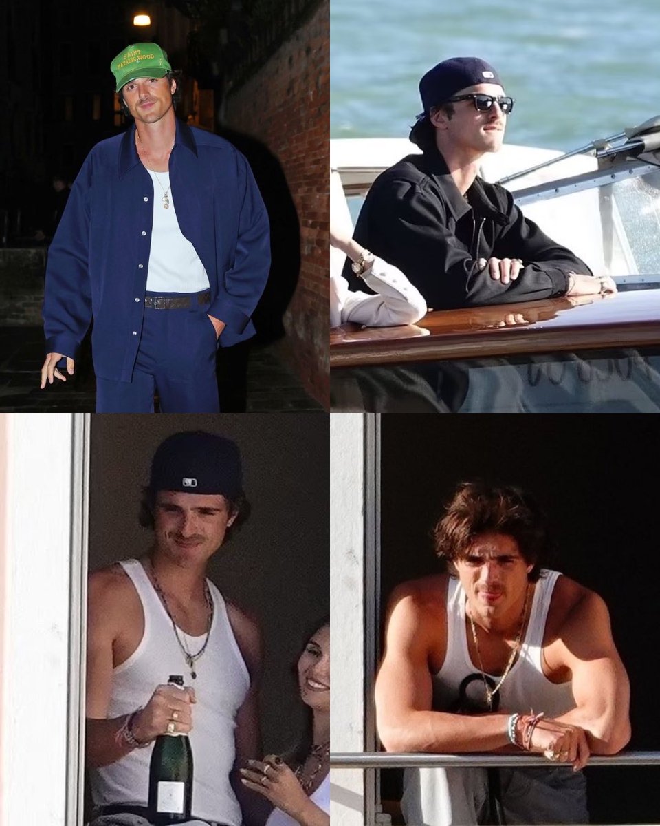 jacob elordi in venice, italy was truly everythinggg