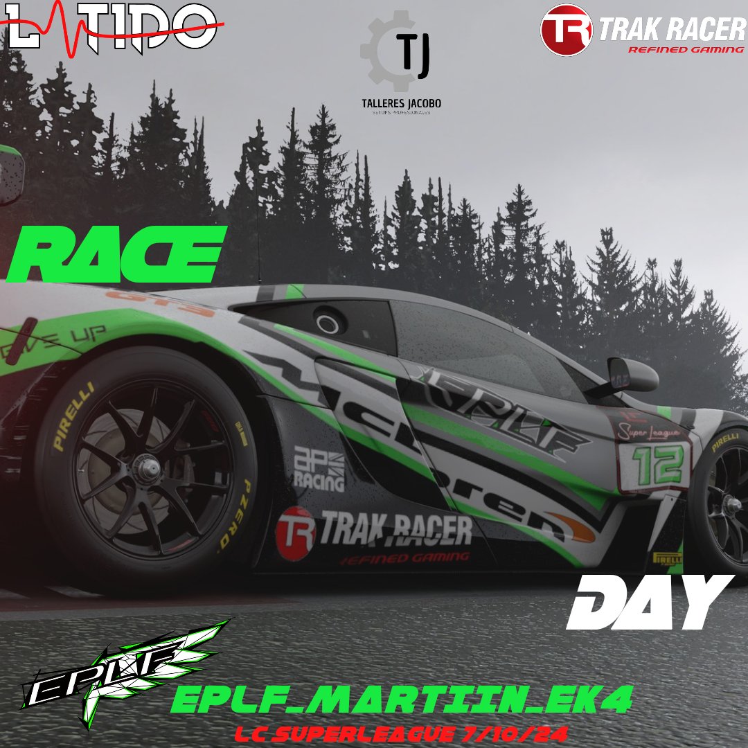 EPLFSimracing's tweet photo. 2ª Ronda esta noche en #LaLigaLC de @community_lc dónde correremos en tierras 🇦🇹 @redbullracing con un inicio de carrera deslizante 🌧️. ¡Mucha suerte @martin_lozano97! 💪💪💪💚💚💚 #EPLFPower #NeverGiveUp #TalleresJacobo @trak_racer @latidoshop
En directo a partir de las 21:00 📺:
🟣https://t.co/ksiMaSCFEs
@elKalvo_F1
🖼️🎨👨🎨 @oscardelbri
🏎️🎨🧑🎨 @EPLF_HVMix10_