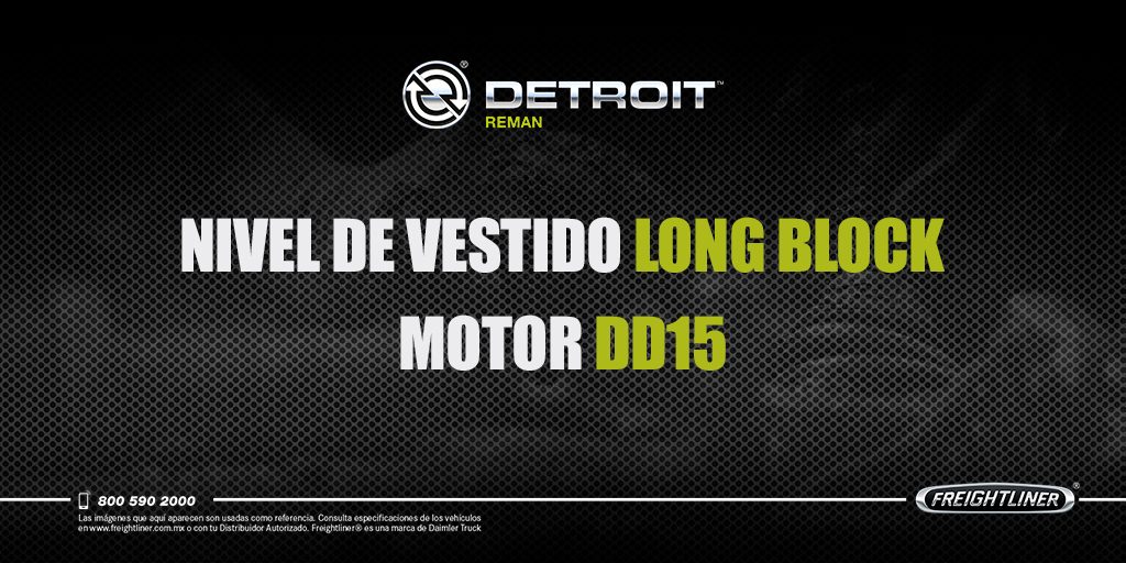 FreightlinerMex's tweet photo. 🟢 ⚫  Necesitaba renovar la potencia de mi flota. Detroit Reman y su nivel de vestido #LongBlock es sinónimo de flexibilidad y garantía para mantener mi negocio en las carreteras de México y el mundo 🔩🚛  ⚙️ 🚚 🔧 https://t.co/x90paKTT8w