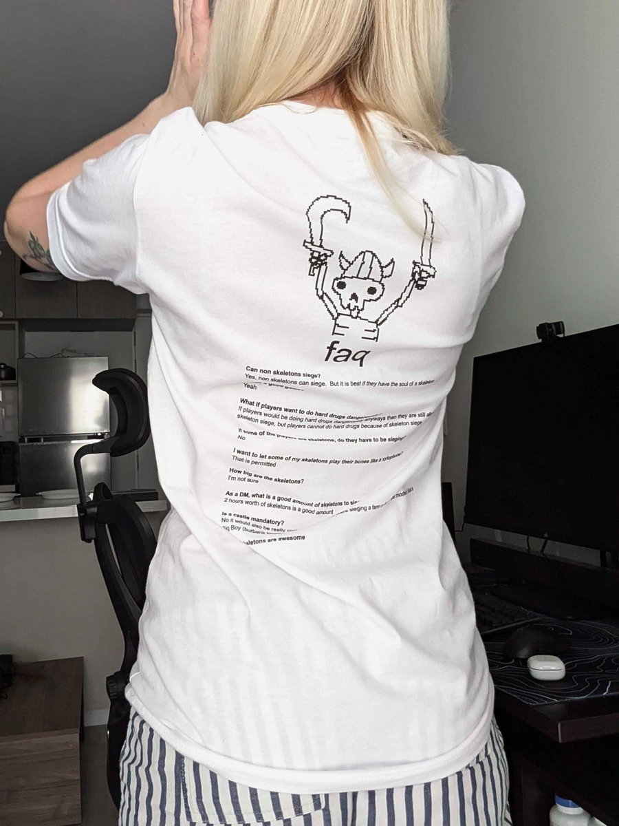 IT'S HERE

this is the most unhinged article of clothing I own now. thank you, Tyler