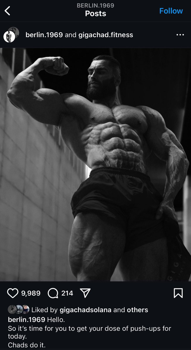 _SHAW_meta's tweet image. Very interesting to see Giga Chad himself promoting GIGA fitness to his ~1mm followers 

Do you understand? 

$GIGA