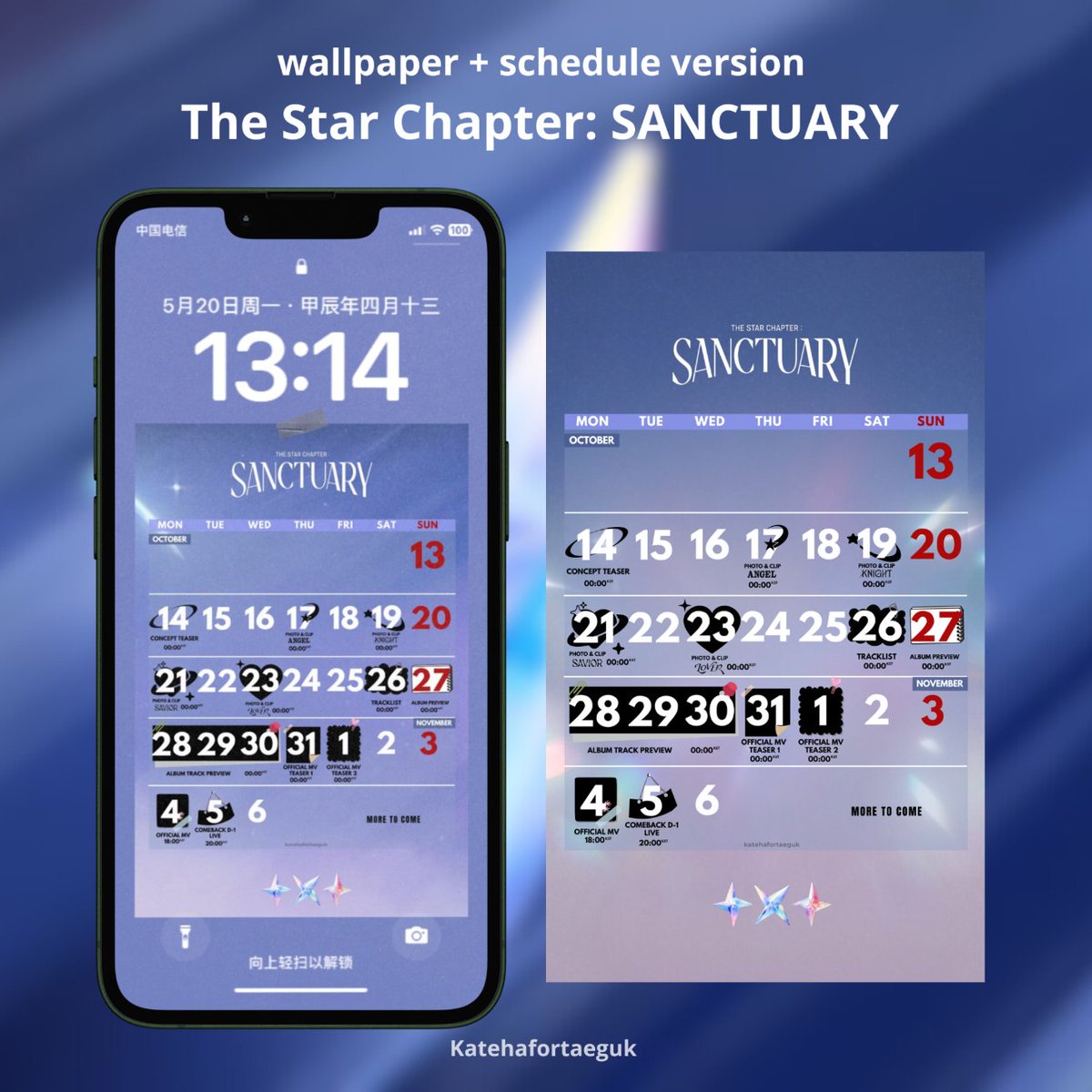 katehafortaeguk's tweet image. -⭑ wallpaper #TXT The Star Chapter: SANCTUARY Promotion Scheduler
                         a thread
#투모로우바이투게더 #TOMORROW_X_TOGETHER #TXT
#TheStarChapter #SANCTUARY