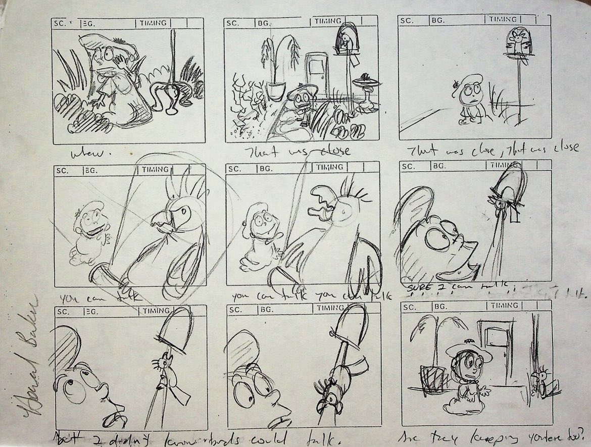 Storyboards for "The Case of the Missing Rugrat"

Drawn by Howard E. Baker
Submitted by: <a href="/user231334/">Nate08</a>