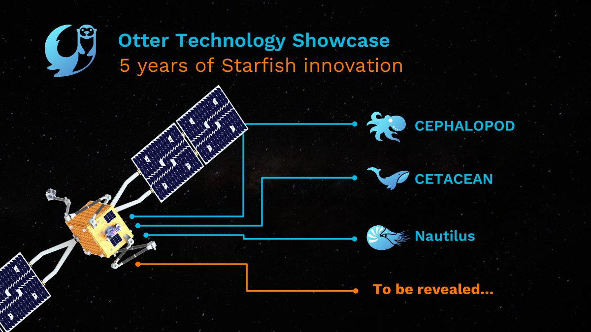 StarfishSpace's tweet image. Five years ago, we were working in a public library—today, we&apos;re building Otters for NASA, the Space Force, and Intelsat. As we celebrate Starfish Space&apos;s 5-year anniversary, we&apos;re excited about the technologies we&apos;ve developed and the upcoming Otter servicing missions they…