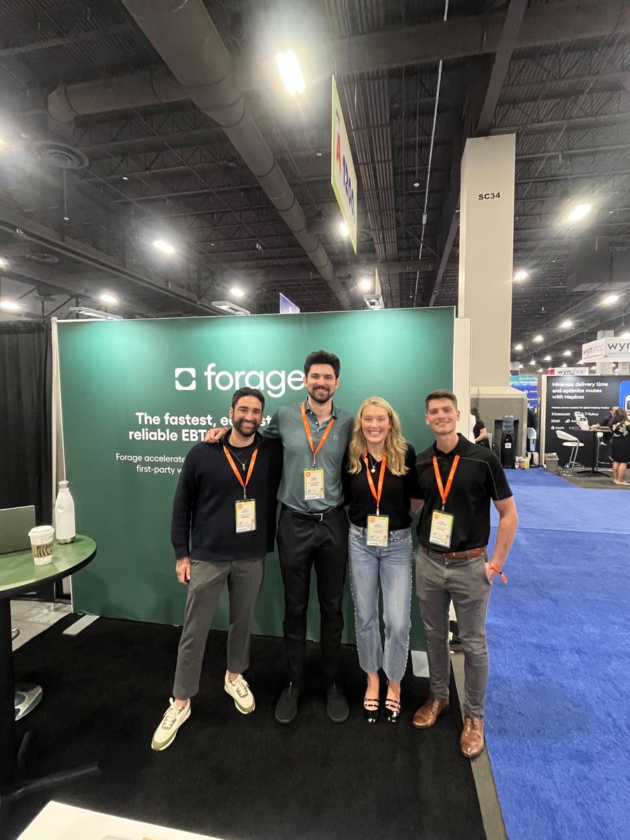 Ofek Lavian (@ofeklavian) on Twitter photo Team Forage is at <a href="/Groceryshop/">Groceryshop</a> ! Come stop by our booth to learn more about increasing your grocery sales by 15% with EBT. Team Forage is at <a href="/Groceryshop/">Groceryshop</a> ! Come stop by our booth to learn more about increasing your grocery sales by 15% with EBT.