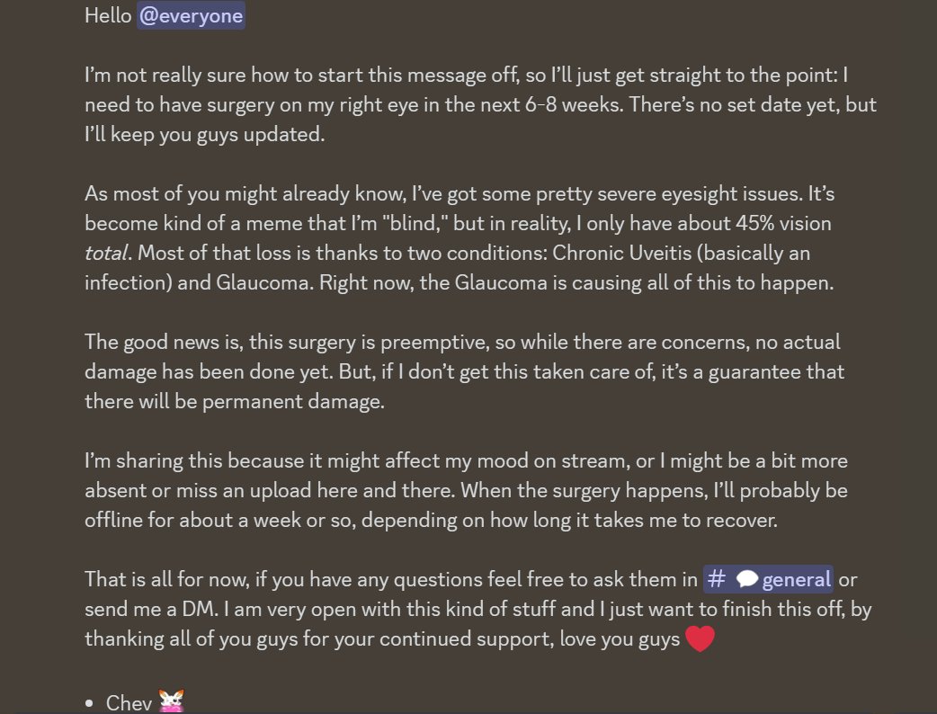 An IMPORTANT Health Update👇