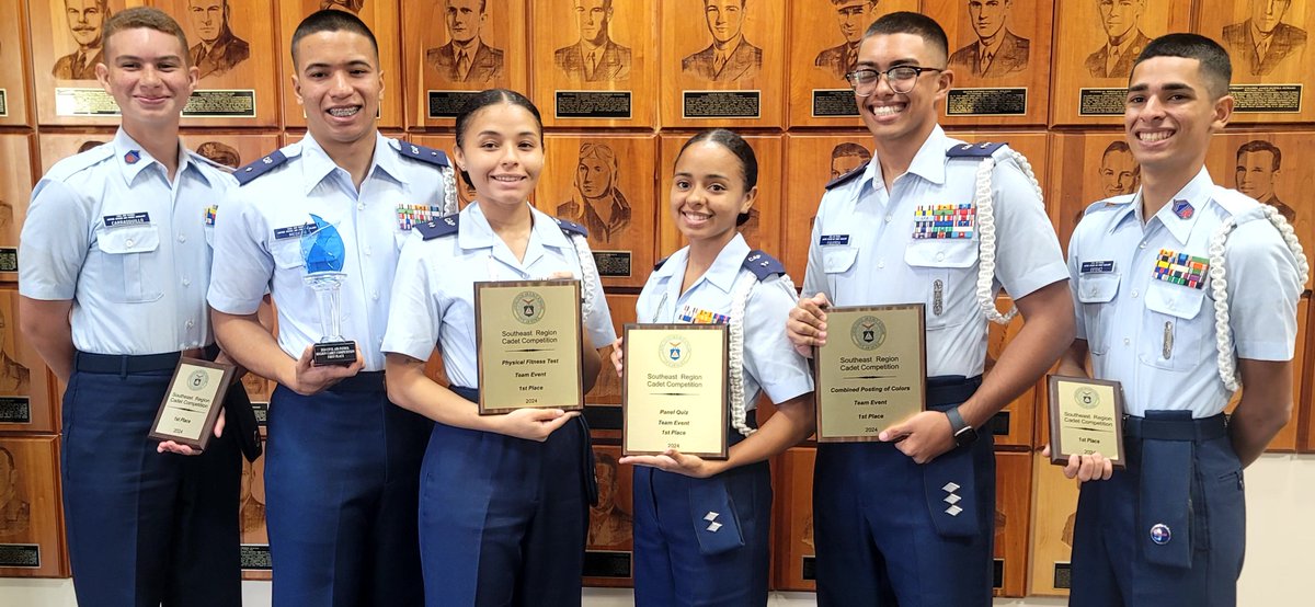 CivilAirPatrol's tweet image. We congratulate the #CivilAirPatrol cadets from our Puerto Rico Wing who claimed the second straight Southeast Region Cadet Competition title. The Florida Wing team finished second. Third place went to the #CAPCadet team from the Georgia Wing. 

Read more: cap.news/puerto-rico-te…