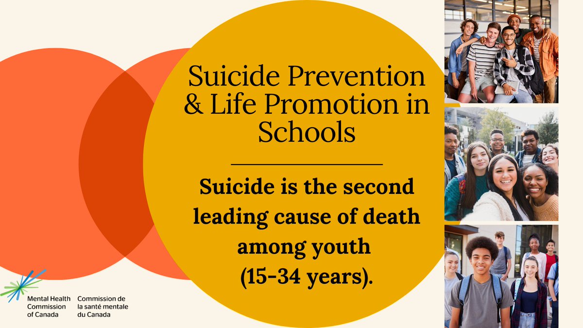 This guide, developed with <a href="/SMHO_SMSO/">School Mental Health Ontario</a> and <a href="/WeMatterOrg/">We Matter Campaign</a>, supports school leaders in promoting life and hope.

🔗 ow.ly/UfPg50TA2Pj

#SuicidePrevention #YouthMentalHealth