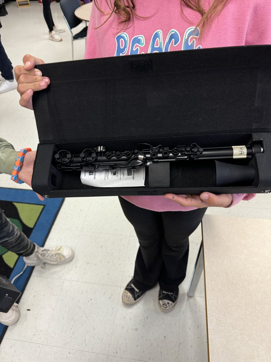 An exciting day in music today! The students were so excited to get their hands on their <a href="/NuvoInstrument/">Nuvo Instrumental</a> 😊🎶
<a href="/SCDSBmusic/">SCDSBmusic</a> <a href="/SCDSB_Schools/">Simcoe County District School Board</a> <a href="/BrechinBobcats/">Brechin Bobcats</a>