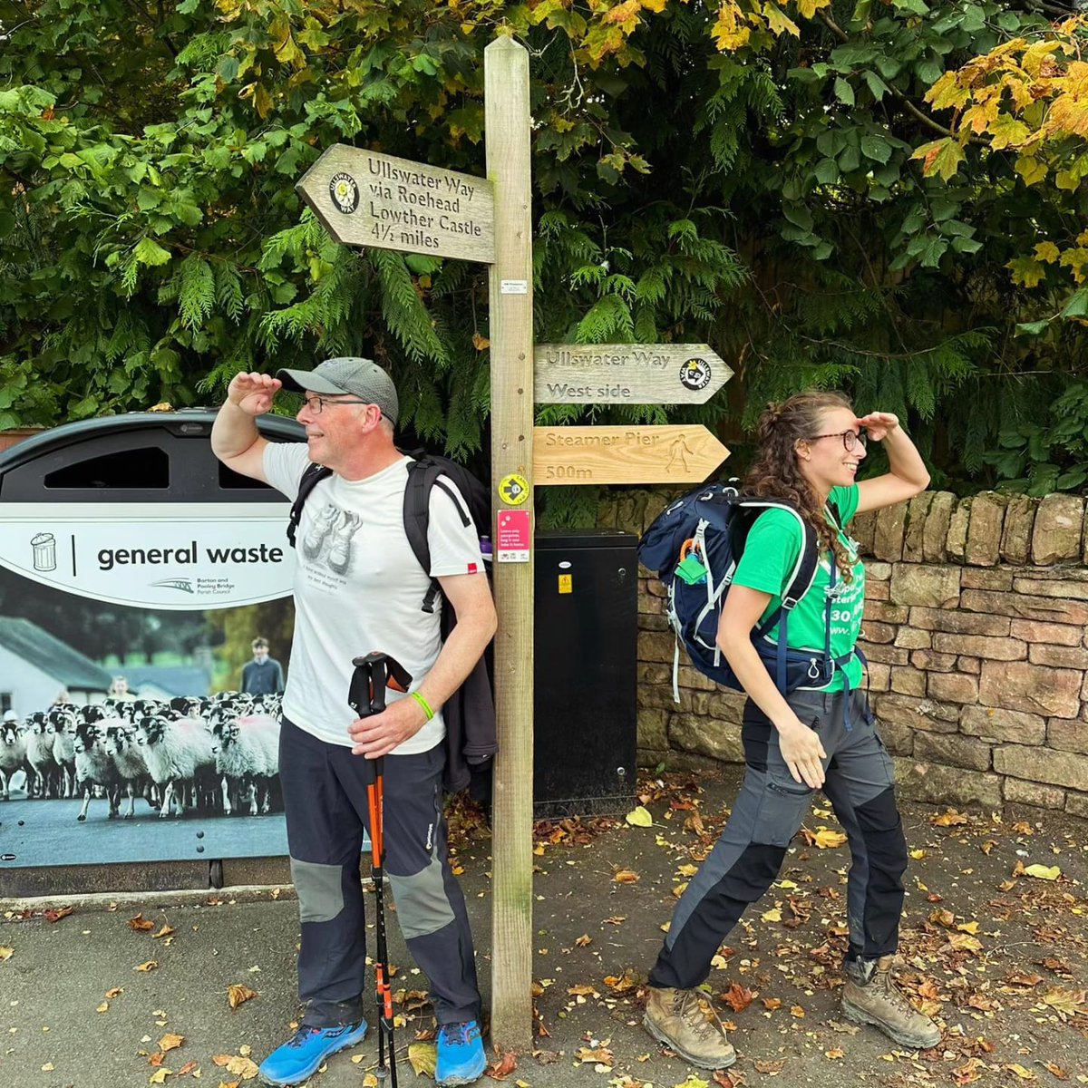 VetlifeUK's tweet photo. 1/3 Last weekend, a group of #Vetlife Trustees, along with members of the Veterinary Voices Hiking group, successfully completed the 32km Ullswater Way hike as part of #ActiveOctober! https://t.co/DZbzmjcLUs