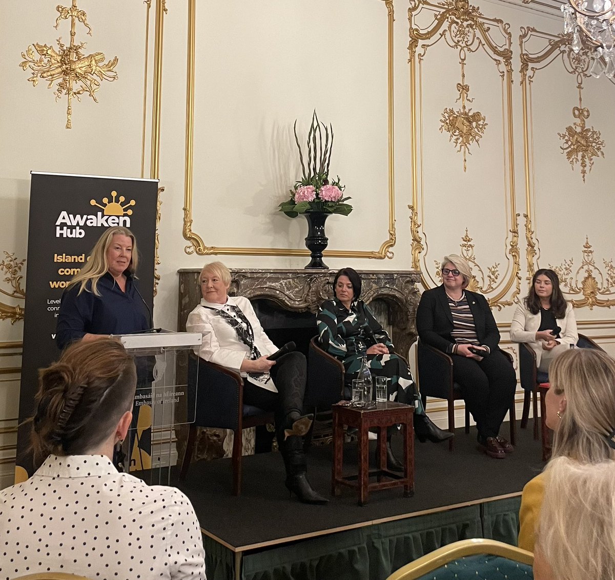 Wheyhey! (@wheyheyofficial) on Twitter photo Excited to hear about from brilliant female founded businesses in the <a href="/AwakenHub/">AwakenHub</a> ecosystem at <a href="/IrelandEmbGB/">Embassy of Ireland</a>
<a href="/MMaryMcKenna/">Mary McKenna</a> <a href="/scrowley88/">Sinead Crowley</a> <a href="/DeniseMcQuaid/">Denise McQuaid</a> <a href="/ClareMcGee80/">Clare McGee</a> Excited to hear about from brilliant female founded businesses in the <a href="/AwakenHub/">AwakenHub</a> ecosystem at <a href="/IrelandEmbGB/">Embassy of Ireland</a>
<a href="/MMaryMcKenna/">Mary McKenna</a> <a href="/scrowley88/">Sinead Crowley</a> <a href="/DeniseMcQuaid/">Denise McQuaid</a> <a href="/ClareMcGee80/">Clare McGee</a>