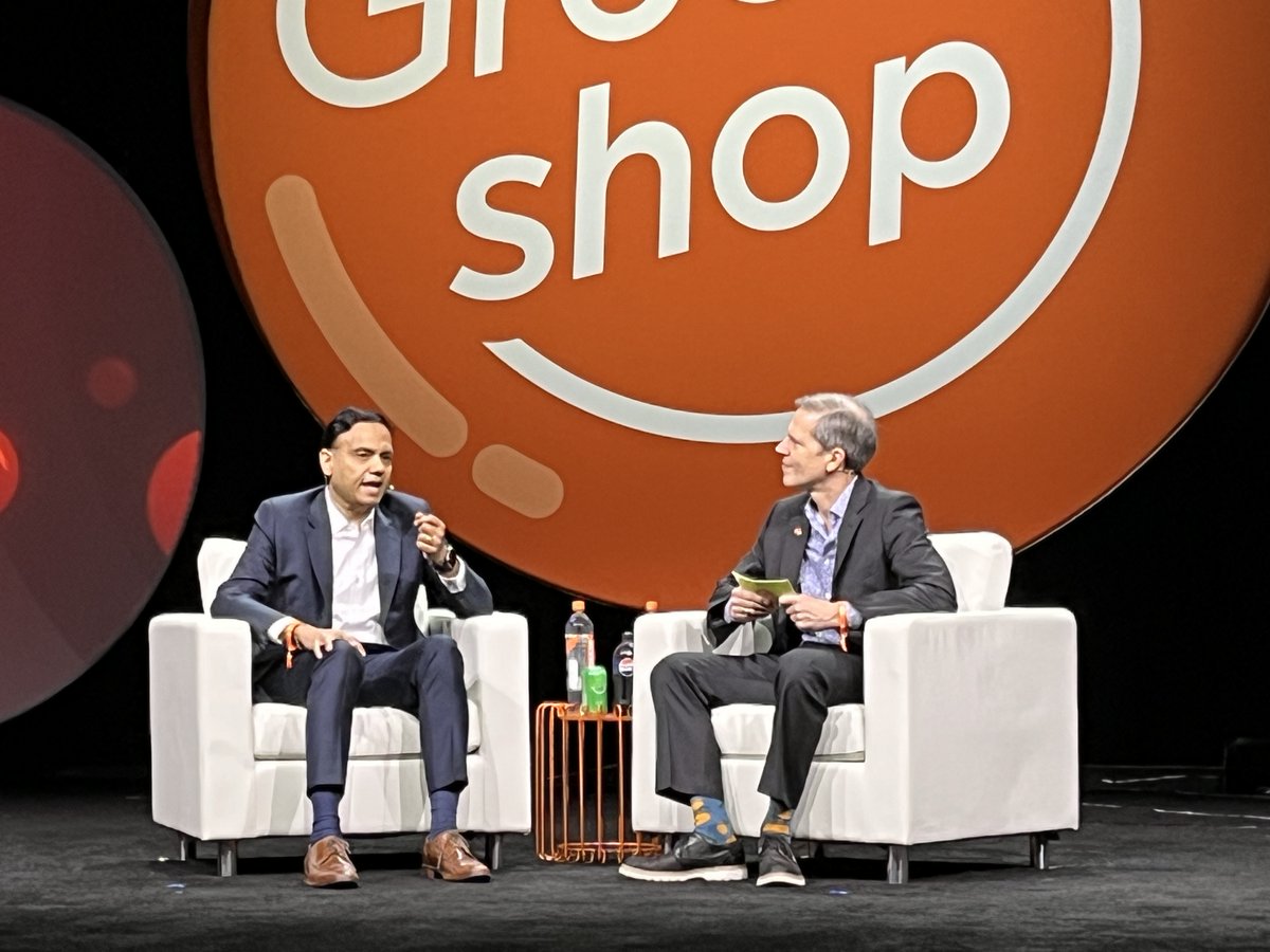 Tim Inklebarger (@inklebarger) on Twitter photo Ram Krishnan, CEO, North America Beverages, <a href="/PepsiCo/">PepsiCo</a>: "62% of the grocery shopping here in the U.S. consumers did both physical and digital, so you can't look at it as two separate things." - <a href="/SN_news/">Supermarket News</a> <a href="/Groceryshop/">Groceryshop</a> #Groceryshop2024 Ram Krishnan, CEO, North America Beverages, <a href="/PepsiCo/">PepsiCo</a>: "62% of the grocery shopping here in the U.S. consumers did both physical and digital, so you can't look at it as two separate things." - <a href="/SN_news/">Supermarket News</a> <a href="/Groceryshop/">Groceryshop</a> #Groceryshop2024