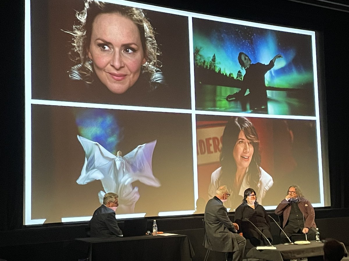 The brilliant <a href="/iainandjane/">Iain & Jane</a> <a href="/BFI/">BFI</a> for <a href="/kermodeonfilm/">MK3D</a> MK3D discussing their wonderful new film The Extraordinary Miss Flower, featuring my favourite musical artist <a href="/EmilianaTorrini/">Emiliana Torrini</a> premieres at #LFF 19 October