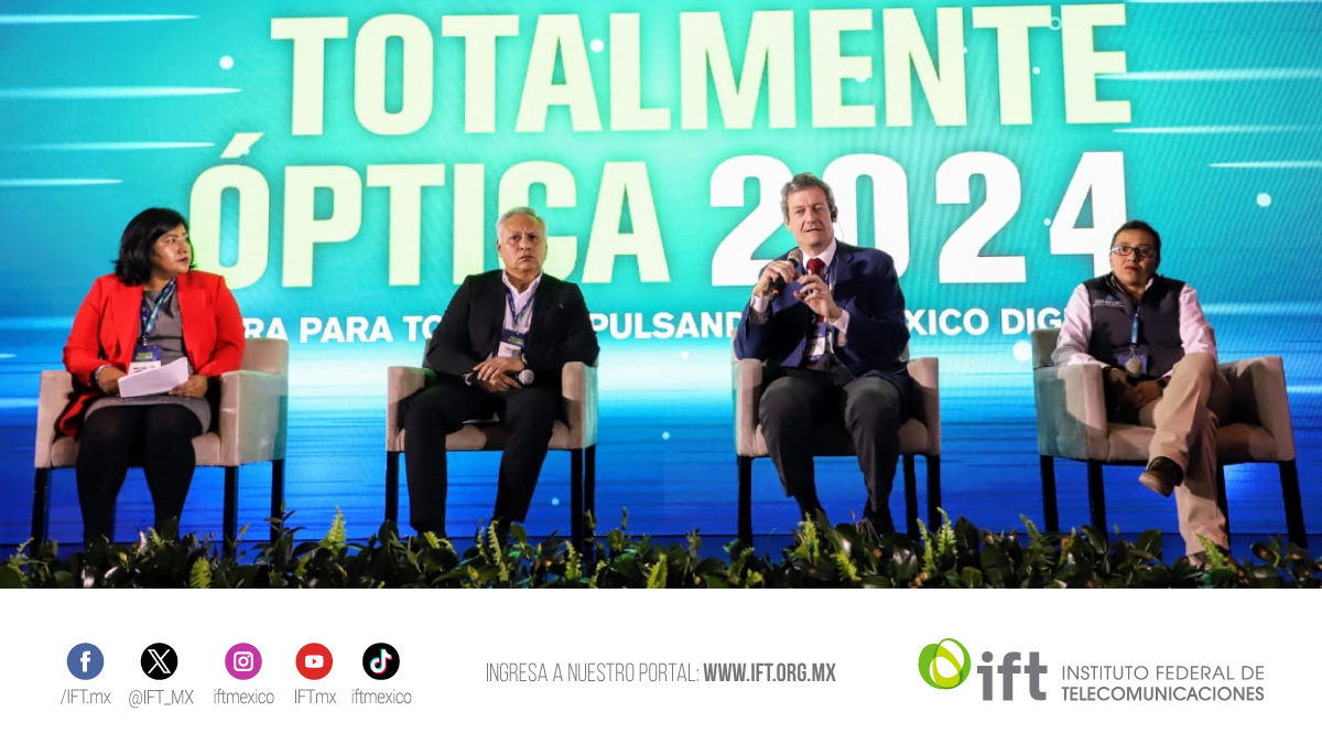 IFT (@ift_mx) on Twitter photo #CITO2024 | En la #Mesa1 expertas y expertos dialogan en torno a la “Modernización de todas las redes de fibras ópticas: progresos y desafíos”.
Participan en la mesa:
<a href="/RocioV_JRmovil/">Rocio Villanueva</a>, Presidenta de la <a href="/AMOMVAC/">Asociación Mexicana Operadores Móviles Virtuales</a>, Fernando Rojas Castañeda, Director de Análisis Técnico de Acceso y #CITO2024 | En la #Mesa1 expertas y expertos dialogan en torno a la “Modernización de todas las redes de fibras ópticas: progresos y desafíos”.
Participan en la mesa:
<a href="/RocioV_JRmovil/">Rocio Villanueva</a>, Presidenta de la <a href="/AMOMVAC/">Asociación Mexicana Operadores Móviles Virtuales</a>, Fernando Rojas Castañeda, Director de Análisis Técnico de Acceso y