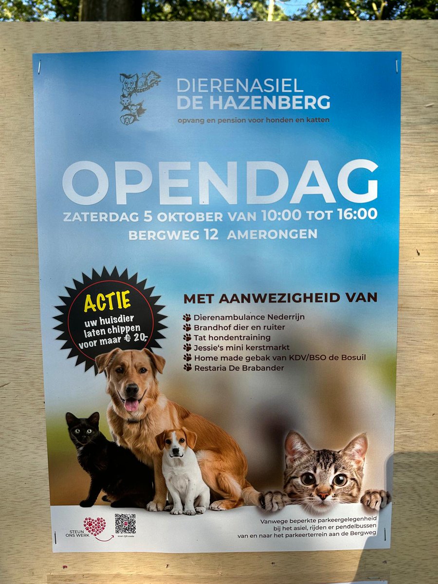 vvdheuvelrug's tweet photo. Zaterdag 5 oktober bezocht raadslid @RobertJanSnits   de open dag van het dierenasiel De Hazenberg in Amerongen. Al 70 jaar vangen zij met veel liefde en zorg zwerf- en afstandsdieren op in de omgeving. https://t.co/7kgcdL2kaY