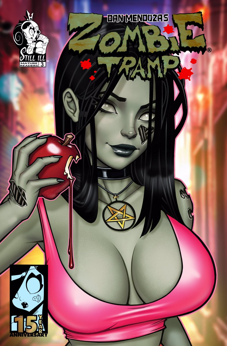 Available next week. Only at NYCC L-26.
This is my Zombie Tramp NYCC 2024 Exclusive.
50 sets printed. 10 sets holofoil. 
Cover pencils by me and colors by “Super” Sanju Nivangune.
See you there! #zombietramp #nycc