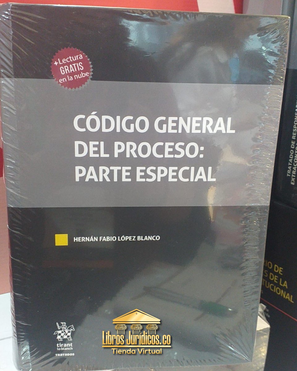 SanchezLibrosJ's tweet photo. #Codigogeneraldelproceso: Parte Especial precio: $180.000 de la colección Tratados, Comentarios y Practicas Procesales

Encuentra este y todos los libros de #derecho en #librosjuridicos o en nuestro whatsapp: 3016375445 https://t.co/IpeEB6kPMX
