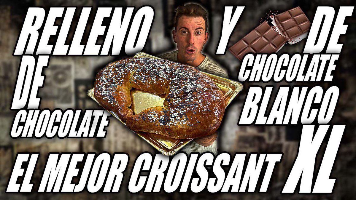 ricarditoofit's tweet photo. El Mejor Croissant de Calidad XL Relleno de Chocolate y Chocolate blanco https://t.co/kOvDj1QbNc vía @YouTube https://t.co/sBedel9YzH