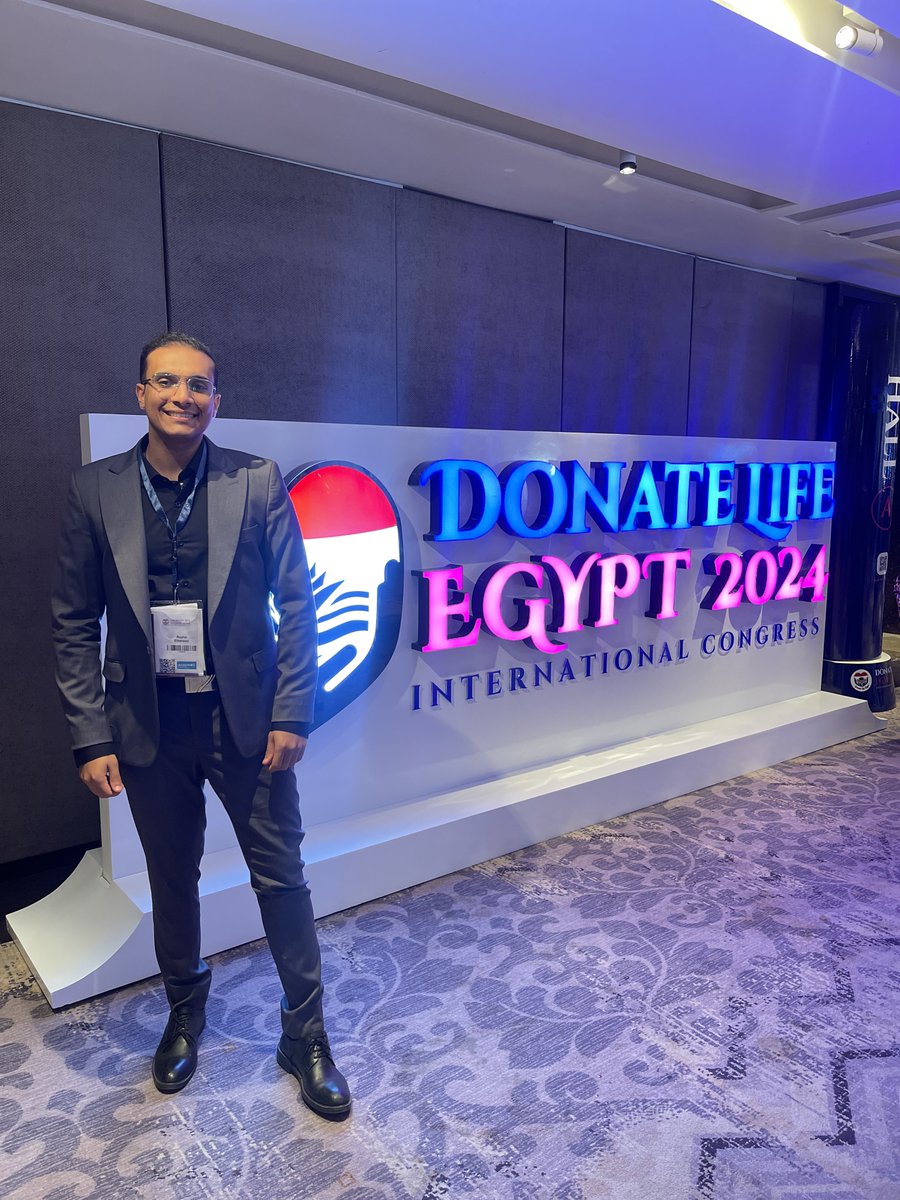 The beginning of new era in Egypt is being prepared, Honoured to be Attendee of #donatelifeegypt2024 International congress with Prof Dr.Ahmed Elsabbagh.
#DonateLifeEgypt
