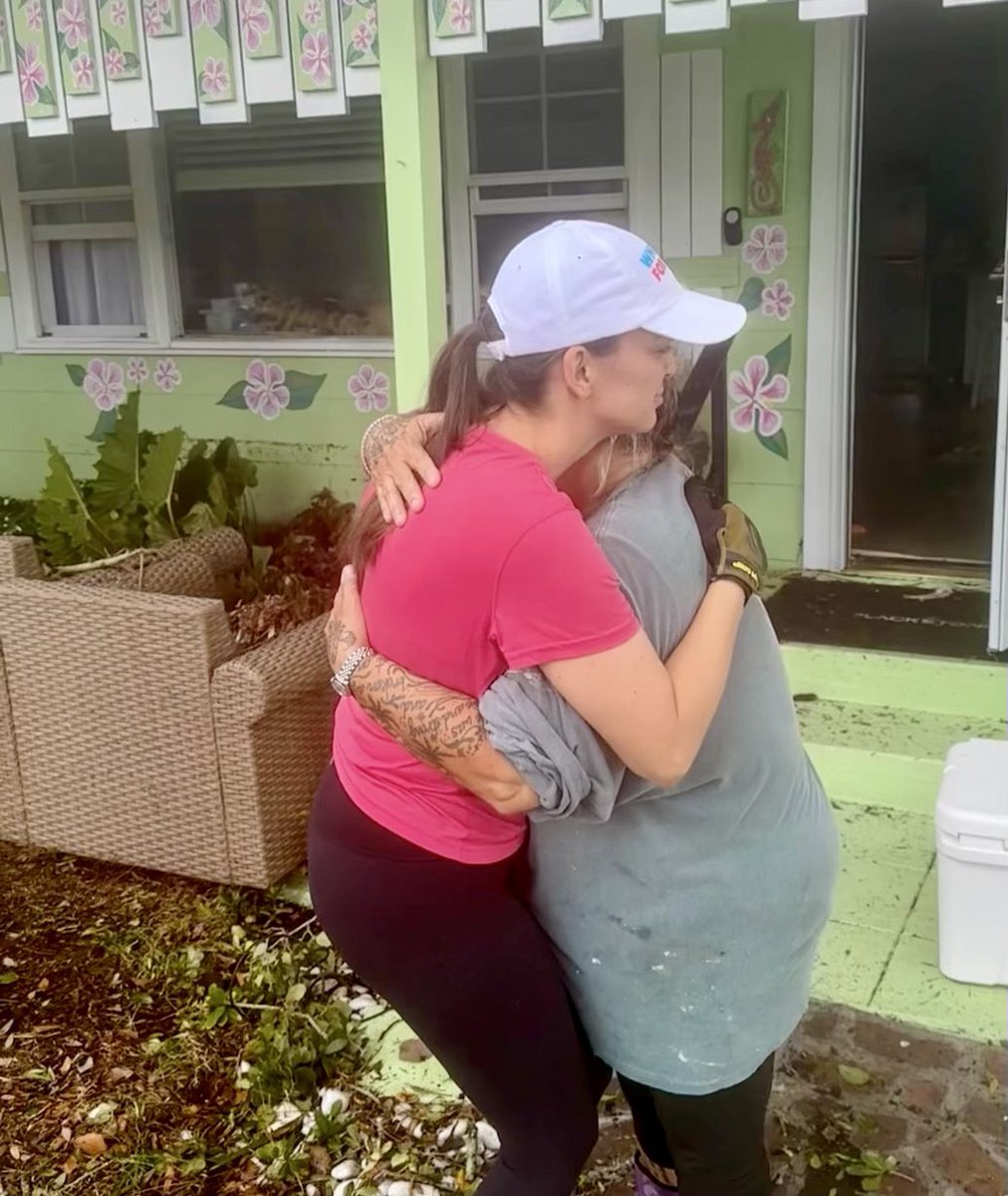 I helped clean Ivy’s home after Helene and she asked me to share her story. Ivy nearly lost her life while standing on countertops in rising floodwaters, narrowly escaping an electrical fire. Emergency services couldn't reach her during the storm.

With Hurricane Milton imminent,