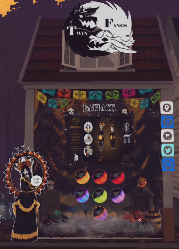 TWINFANGSSTORE's tweet photo. Here's our booth for the Trick or Treat round of @Abnormal_Event today!

Are you ready for a celebration? https://t.co/77rhP7v0uY