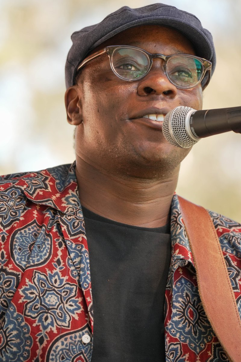 Really good vibes from <a href="/JonMuq/">Jon Muq</a> <a href="/HSBFest/">Hardly Strictly Bluegrass</a>