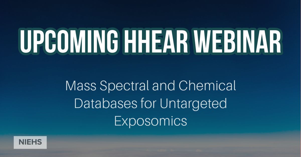 Don’t miss HHEAR’s next webinar where Dr Dorrestein will discuss how repository-scale analysis can uncover impactful insights that single datasets can’t &amp; how to mine these repositories for both new &amp; known exposures.
DATE: Oct 30
TIME: 12pm ET
REGISTER: t.ly/ta5Zy