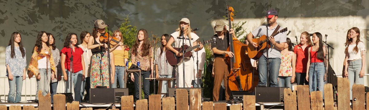 This set of music wasn't just beautiful. It was important. Play this music for all the young women in your life. And then for the men too. <a href="/odonovanaoife/">Aoife O'Donovan</a> <a href="/HSBFest/">Hardly Strictly Bluegrass</a>