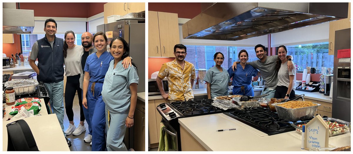 Penn Cardiology Fellows (@penncvfellows) on Twitter photo Last week, our 2nd year <a href="/PennCVFellows/">Penn Cardiology Fellows</a> volunteered as 'guest chefs' at the Clyde F. Barker Transplant House, serving patients who have received transplants as well as their families and caregivers.
A great team effort for an important cause. Last week, our 2nd year <a href="/PennCVFellows/">Penn Cardiology Fellows</a> volunteered as 'guest chefs' at the Clyde F. Barker Transplant House, serving patients who have received transplants as well as their families and caregivers.
A great team effort for an important cause.