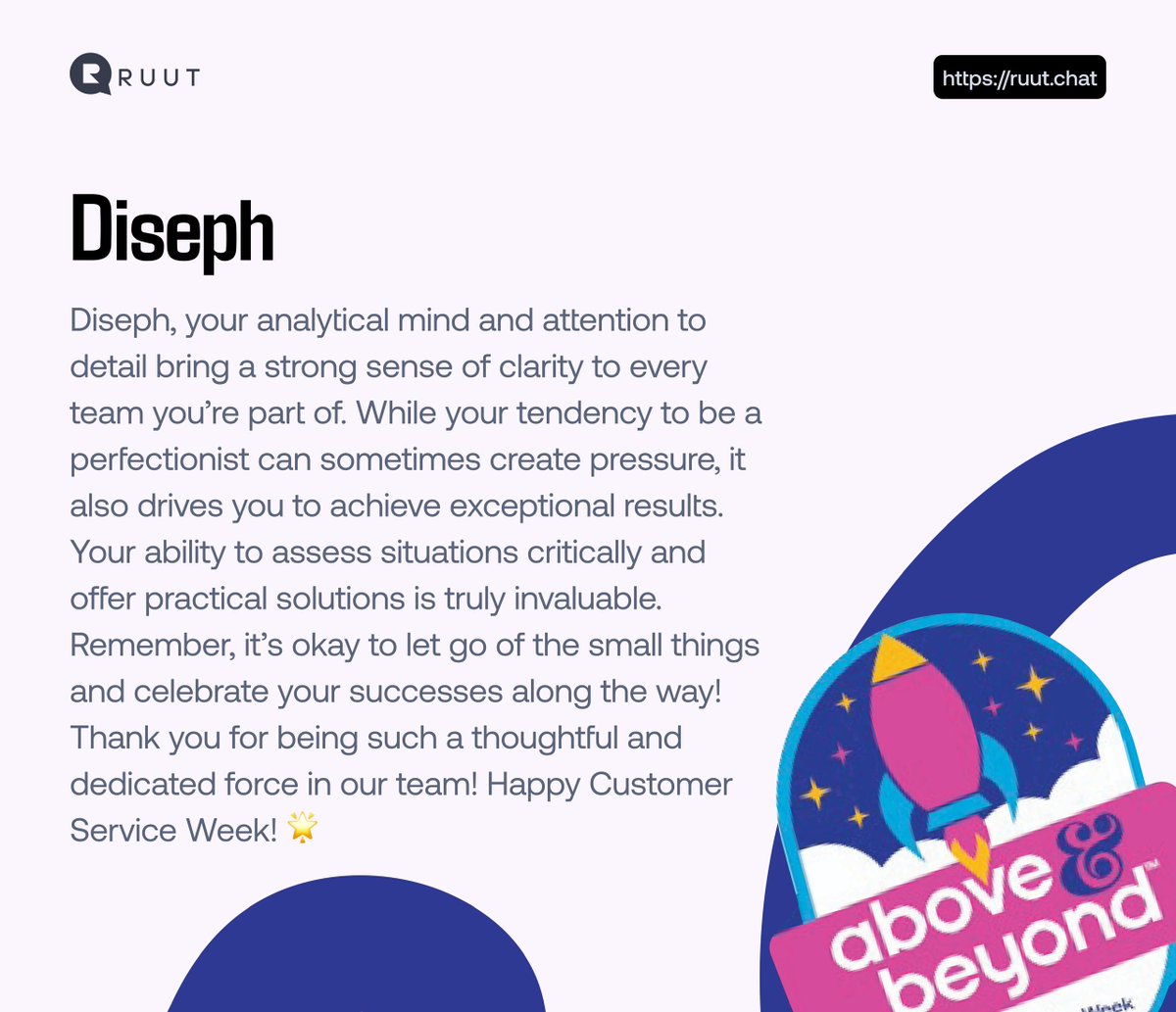 Dbebles09's tweet image. My Customer Service hub group sent me this. #RuutCSWeek #CSHub.