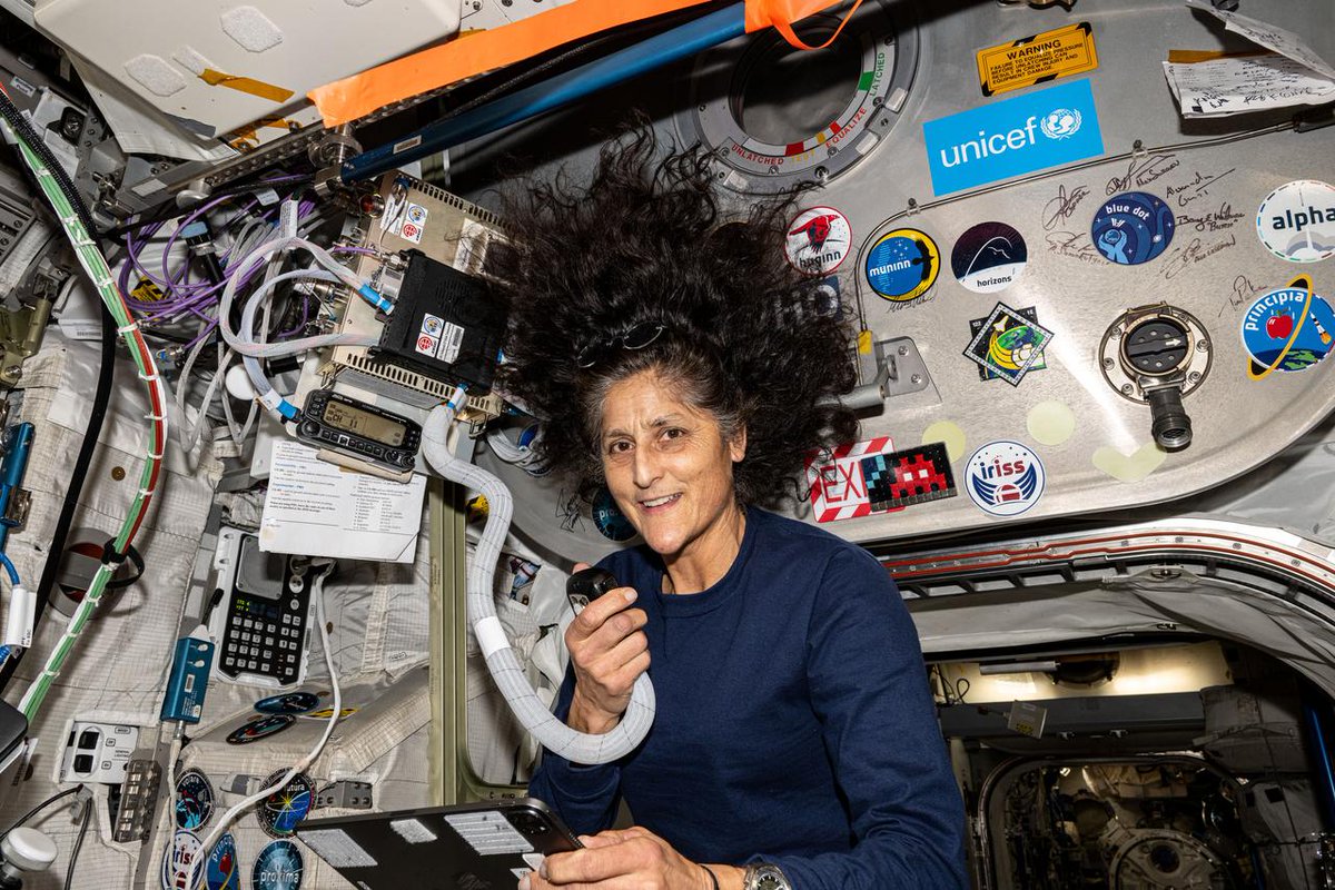 ISS Research (@iss_research) on Twitter photo Calling from <a href="/Space_Station/">International Space Station</a>!
Students use ham radio to ask astronauts about life and work in space. Interactions with station can have a positive impact on students, increasing interest in many science topics. Learn about educational activities in space: go.nasa.gov/3Zx1uXR Calling from <a href="/Space_Station/">International Space Station</a>!
Students use ham radio to ask astronauts about life and work in space. Interactions with station can have a positive impact on students, increasing interest in many science topics. Learn about educational activities in space: go.nasa.gov/3Zx1uXR