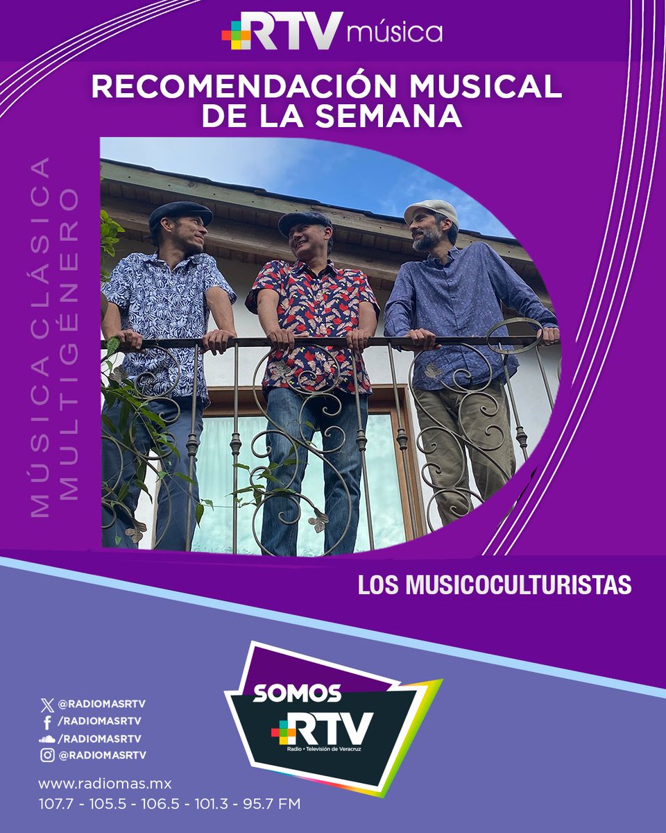 RTVmusica's tweet photo. #RecomendaciónMusical 
Los Musicoculturistas: un crisol latinoamericano. 
🎧👇
https://t.co/McSnKKzB9b https://t.co/9hT32K7vRW