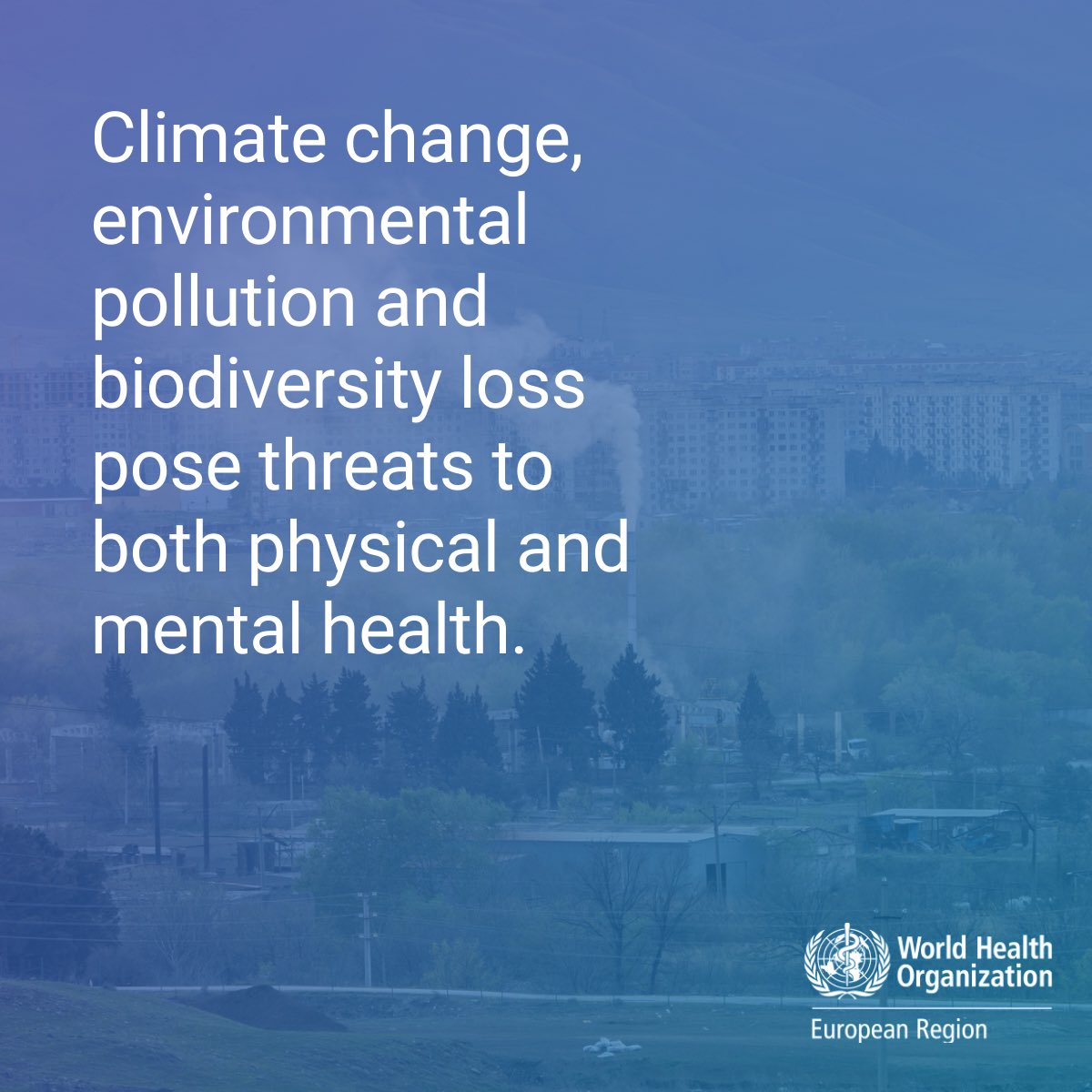 Many thanks to @HU24EU for taking action on #ClimateChange &amp; mental health today. 
 
Our health systems must be prepared for the human impacts that this planetary crisis is having, especially on young people.