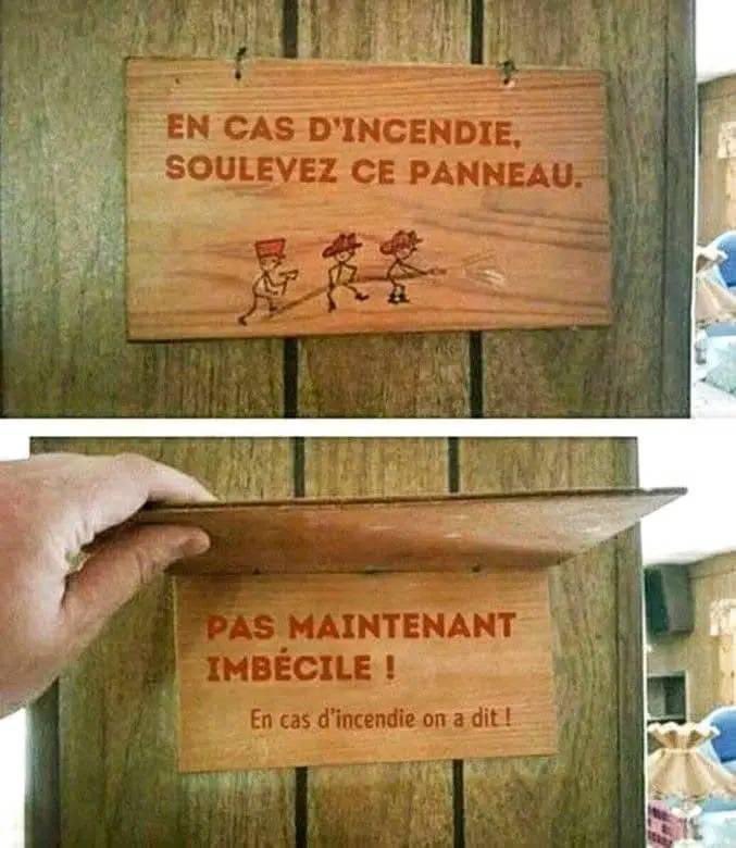 LAPIQ_1985's tweet image. Bonne semaine de la Prévention des incendies ! 

Une petite touche humoristique pour attirer votre attention 😉