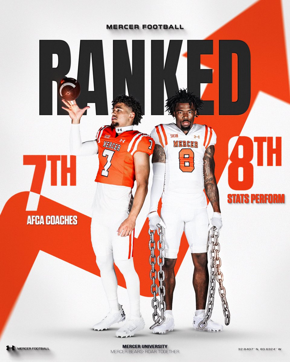 Bears on the move 📈

#7 <a href="/WeAreAFCA/">AFCA</a> 
#8 <a href="/StatsPerform/">Stats Perform</a>