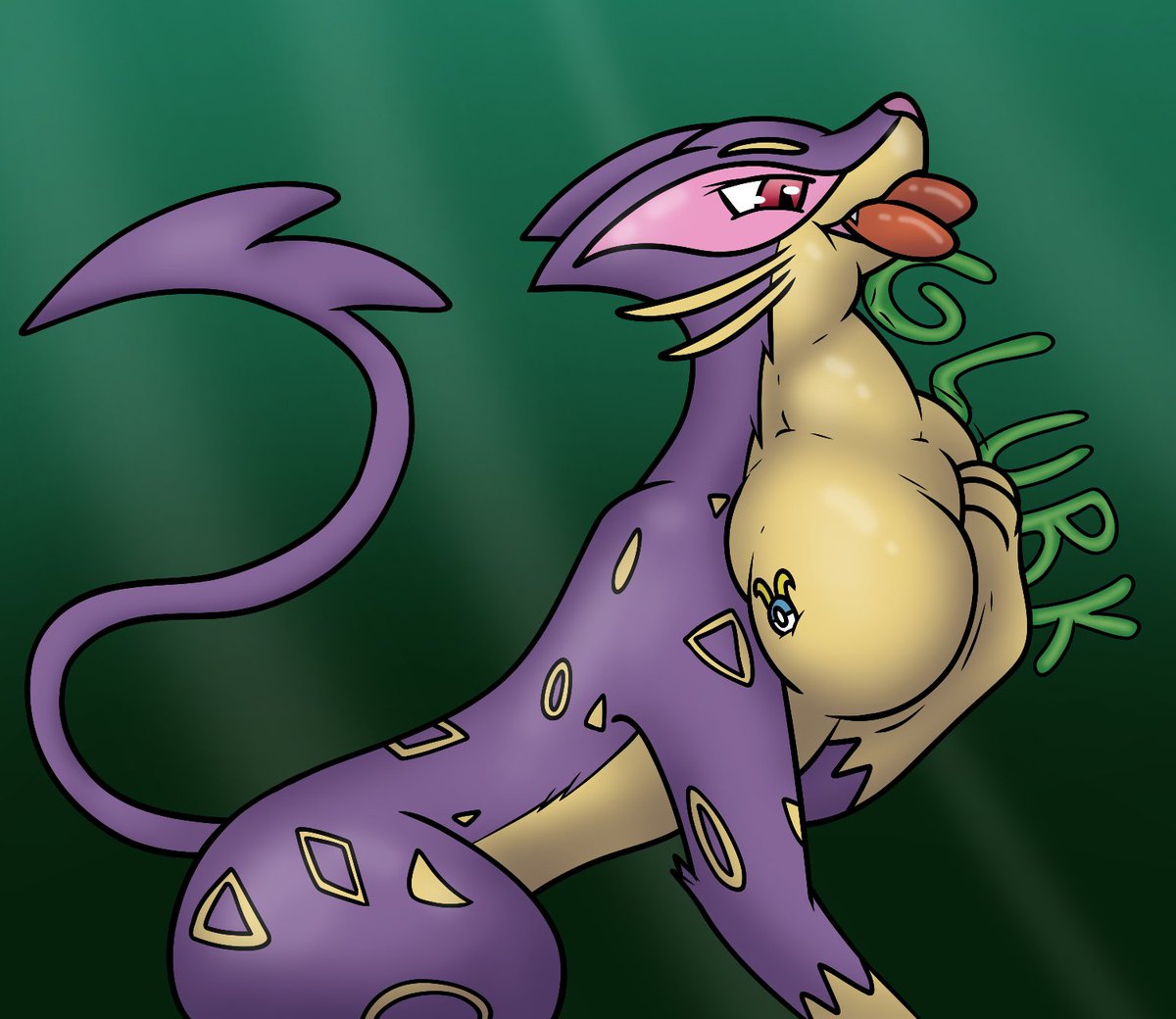 Day 7: Slide
‘SHLRRRRLLK!! GLRRRK~!!’

“Enjoy the trip down Catfat~”

Who could have seen this coming~?