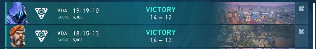 elljien's tweet photo. First day of the ‘Liga Radiante’ Qualifier is done! We win both BO1's with a close 14:12, if we win tomorrow we are qualified!!!!
They were two hard games, both of which could have gone either way. We are very satisfied for the little training time we had.
#GoGalaga #Vamous🇪🇸 https://t.co/4XXiFd9Yww