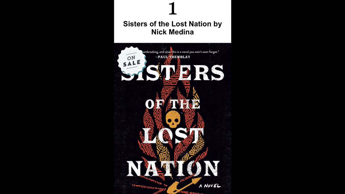 SISTERS OF THE LOST NATION made Good Housekeeping’s list of 30 best books by Native &amp; Indigenous authors. Thanks, <a href="/goodhousemag/">Good Housekeeping</a>!

Check out the full list here: goodhousekeeping.com/life/entertain…

#BookTwitter #thrillerbooks #newbook