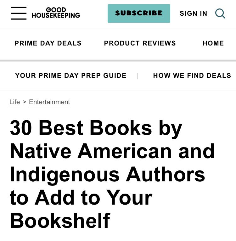 MedinaNick's tweet image. SISTERS OF THE LOST NATION made Good Housekeeping’s list of 30 best books by Native &amp;amp; Indigenous authors. Thanks, @goodhousemag!

Check out the full list here: goodhousekeeping.com/life/entertain…

#BookTwitter #thrillerbooks #newbook