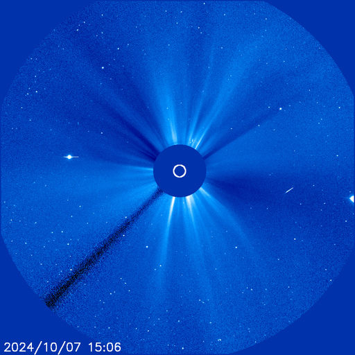 ESA Science (@esascience) on Twitter photo ☄️Comet alert!
For the next few days, <a href="/MissionSoho/">SOHO_Mission</a> will be watching Comet C/2023 A3 (Tsuchinshan-ATLAS), expected to be one of the brightest comets it's ever seen. Teaser first image below, check the right edge!
📷ESA/NASA SOHO (☀️centre, Mercury on the left) ☄️Comet alert!
For the next few days, <a href="/MissionSoho/">SOHO_Mission</a> will be watching Comet C/2023 A3 (Tsuchinshan-ATLAS), expected to be one of the brightest comets it's ever seen. Teaser first image below, check the right edge!
📷ESA/NASA SOHO (☀️centre, Mercury on the left)