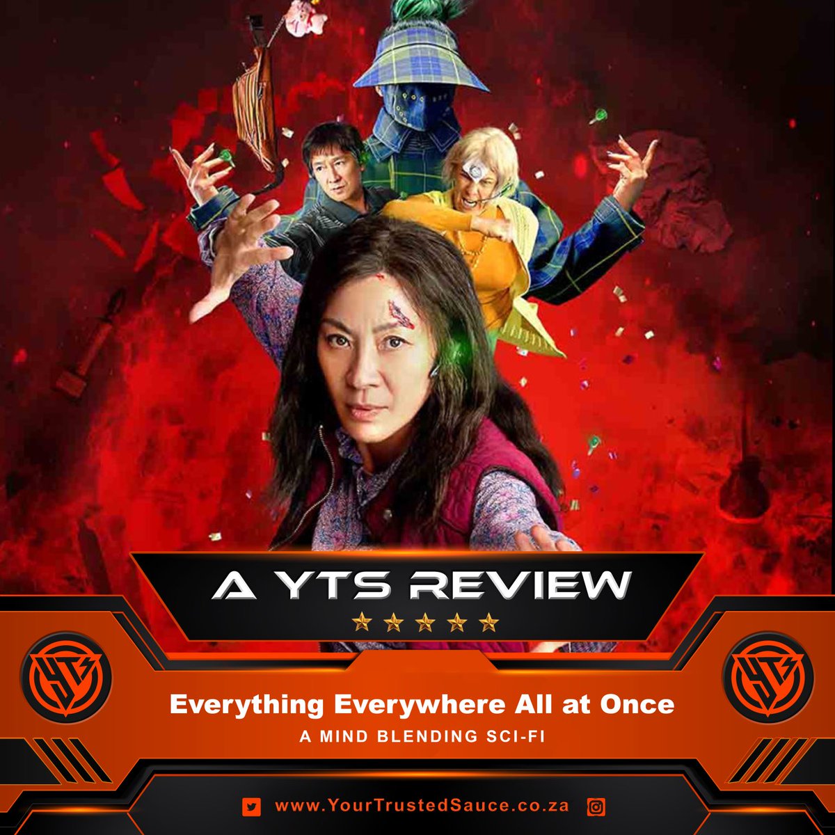 yourtacticalsys's tweet photo. Everything Everywhere All at Once” is not just a film; it’s an experience that defies conventional storytelling and genre boundaries.
- 🍊

movies #moviereviews #yourtrustedsauce #yourtrustedspace #bestmovies #wwwyourtrustedsaucecoza #nowwatching #whattowatch #trustedreviews https://t.co/YNbFA8I7SR