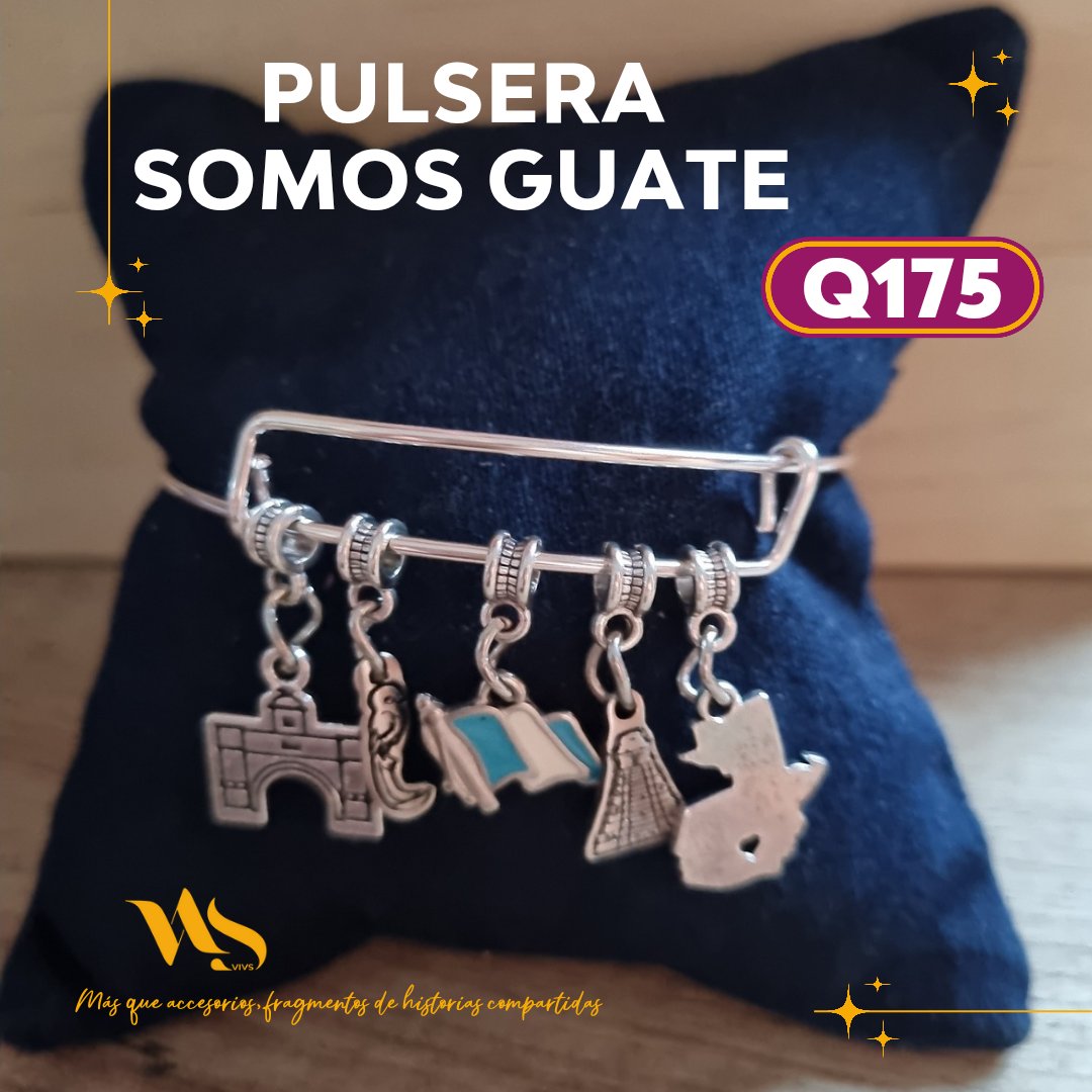 ViVSguate's tweet photo. 🇬🇹💙📿 Pulseras #edicionlimitada #SomosGuate

🏷 Q175 

✋🏻 Elaborada en acero inoxidable  y charm en zamak

📿Incluye  5 charms 

🛵 Envío GRATIS a la ciudad 🇬🇹, Q35 envío a departamentos 

⭕️ No te quedes sin la tuya https://t.co/aBqfq5S2l5