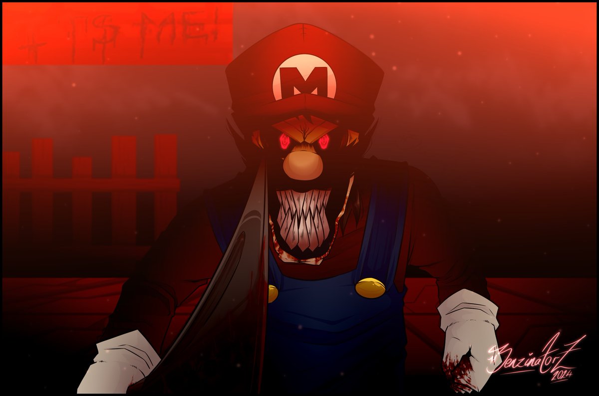 ZBenzinator's tweet photo. I am so happy with this drawing! I think this is definitely better compared to 'It's A Me!' drawing!
#mario #madness #v2 #its #me #horror #horrormario #itsame #mariomadness #mariomadnessv2 #fnf #friday #night #funkin #fridaynightfunkin #digital #drawing #digitaldrawing https://t.co/3eVQALJca3