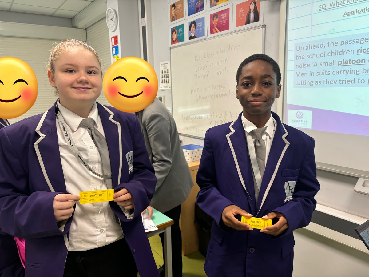 Marvellous and Lilly were amazing in English today! They showed off their amazing PEFI paragraphs with the whole class. Well done and keep up the good work. <a href="/AldersleyTeam7/">AldersleyTeam7</a>