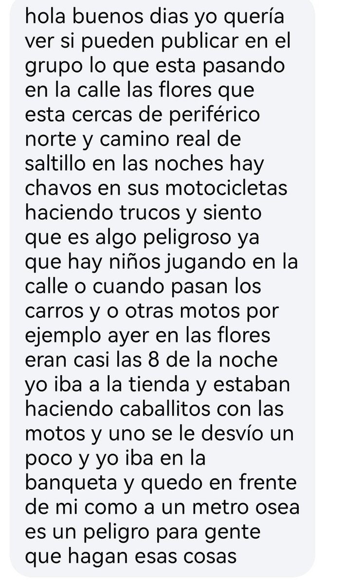 oscarsa28790666's tweet photo. Buen día @SSPCSLP @SLPMunicipio @PedaleandoSLP
¿Cuál es el monto de una multa por andar realizado "acrobacias"  y "trucos" en zonas no permitidas.
#Saucito #ZonaNorte #multas #CeroTolerancia #OperativosDeControl https://t.co/YmuTNpD3Xa